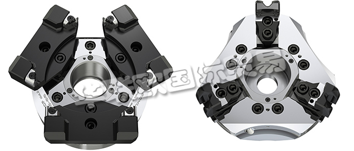 雄克氣缸卡爪為車削應(yīng)用注入了新的活力。抓取系統(tǒng)和夾持技術(shù)的領(lǐng)導(dǎo)者雄克可提供全世界類型最廣泛的標(biāo)準(zhǔn)卡爪，其中也包括各種型號(hào)的嵌入爪和夾持毛坯件的階梯式卡爪。