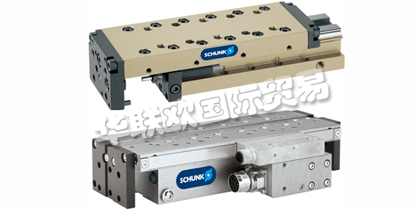 SCHUNK線性模塊提供了一站式高速裝配自動(dòng)化和各類處理過(guò)程自動(dòng)化所需的線性技術(shù)。由于設(shè)計(jì)為緊湊模塊化系統(tǒng)，所有類型模塊均可結(jié)合為一個(gè)完整系統(tǒng)。無(wú)論您需要單個(gè)組件、取放裝置或完全預(yù)裝配的多軸系統(tǒng)，SCHUNK均可滿足您的需求。