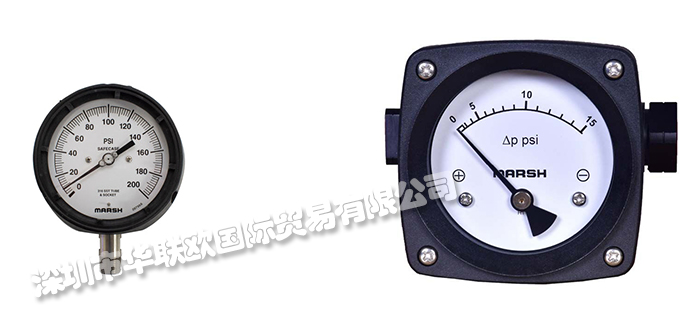 美國(guó)MARSH BELLOFRAM壓力表J系列J4682,J4682P